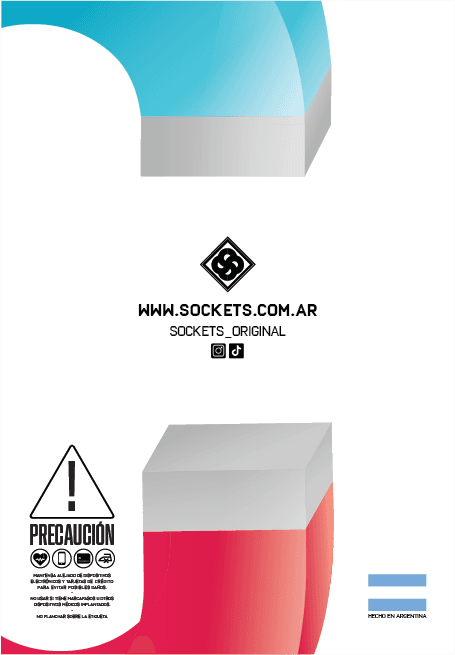 Dorso del packaging Sockets